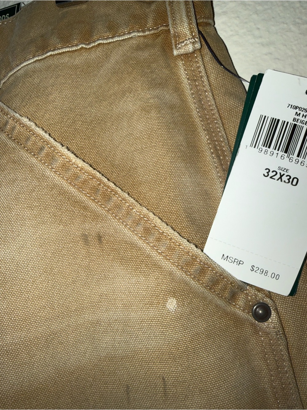 Polo by Ralph Lauren Men's Tan Cargo/Work Pants - Picture 3 of 9
